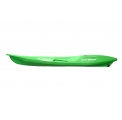 Каяк пластиковый зеленый, туристический каяк одноместный